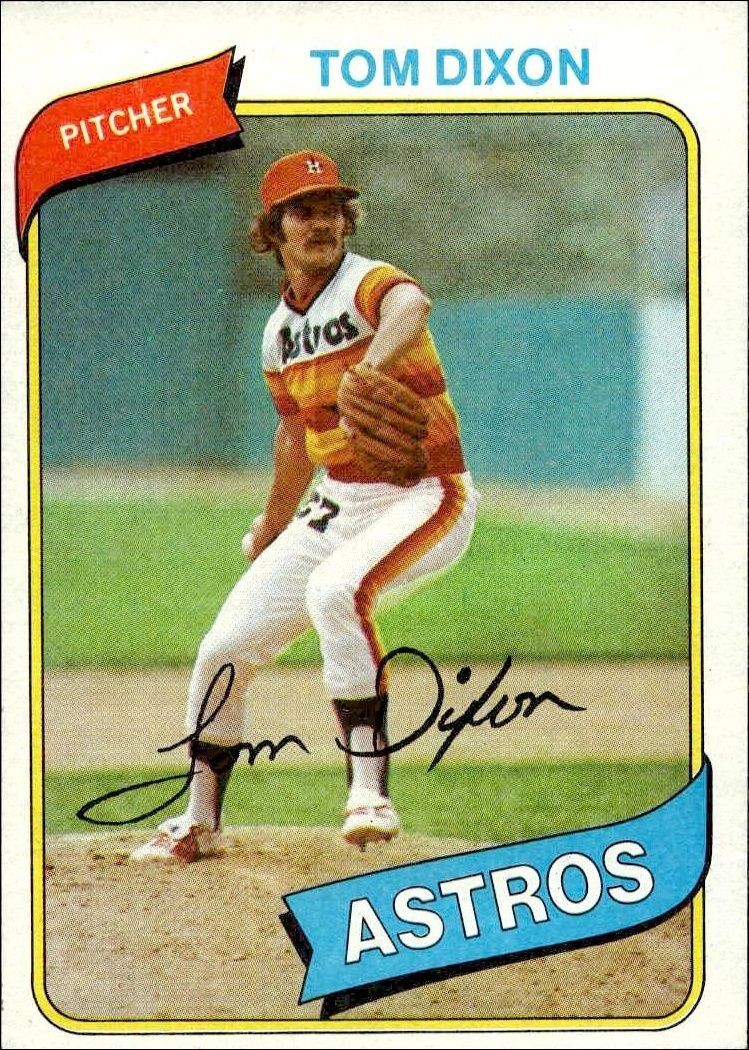 1980 Topps Tom Dixon #513 trading card
