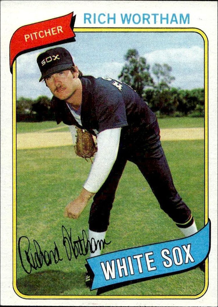 1980 Topps Rich Wortham #502 trading card