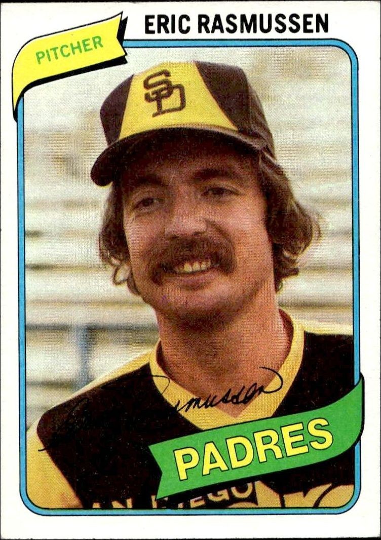 1980 Topps Eric Rasmussen #531 trading card