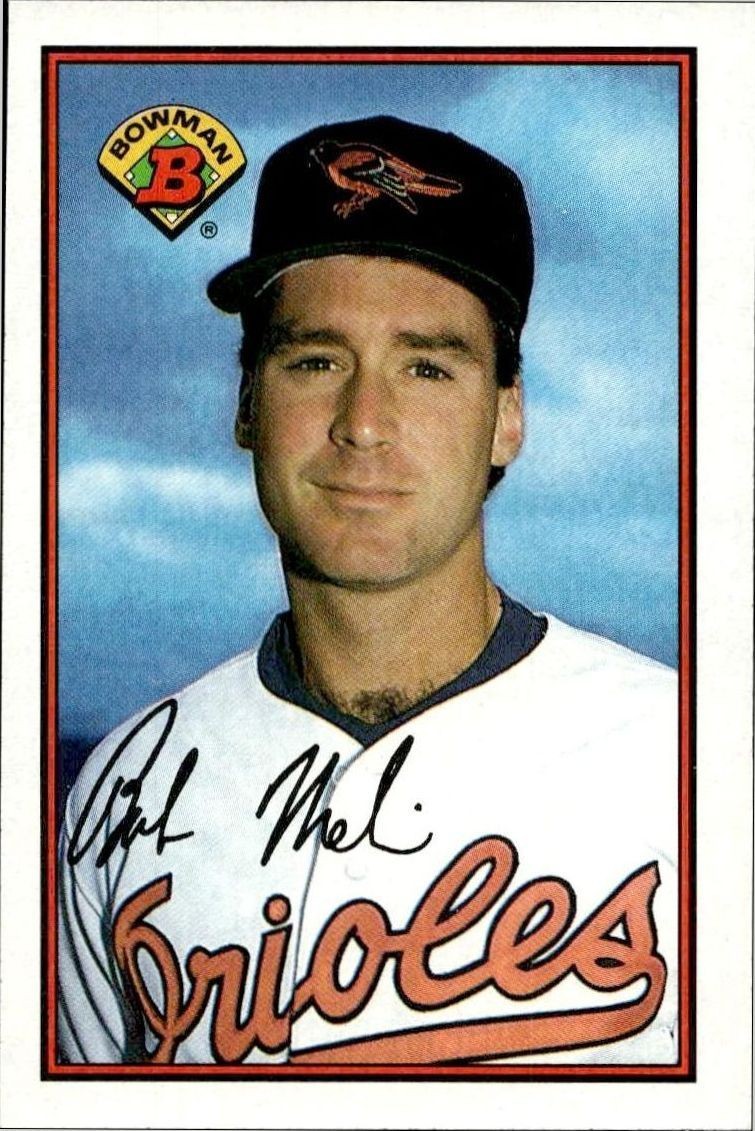 1989 Bowman Bob Melvin #8 trading card