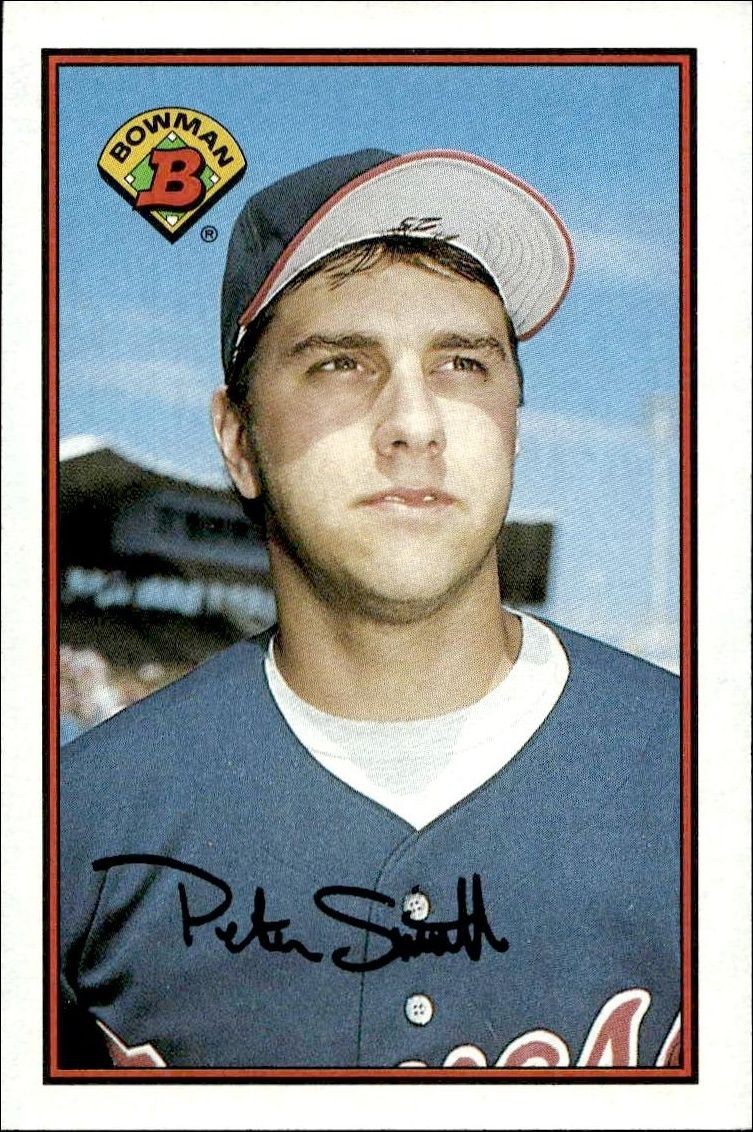 1989 Bowman Pete Smith #269 trading card