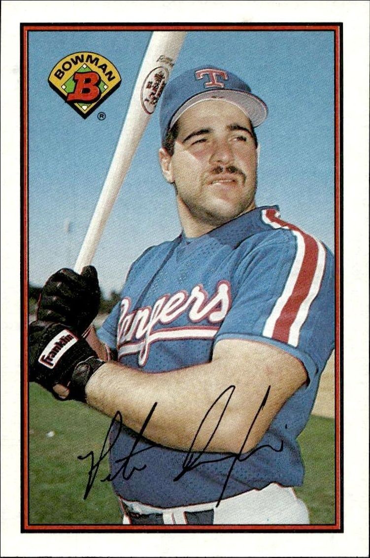 1989 Bowman Pete Incaviglia #238 trading card