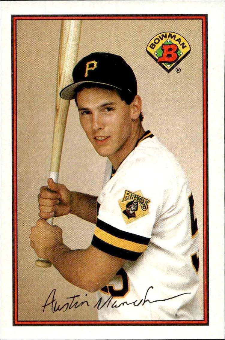1989 Bowman Austin Manahan #420 trading card
