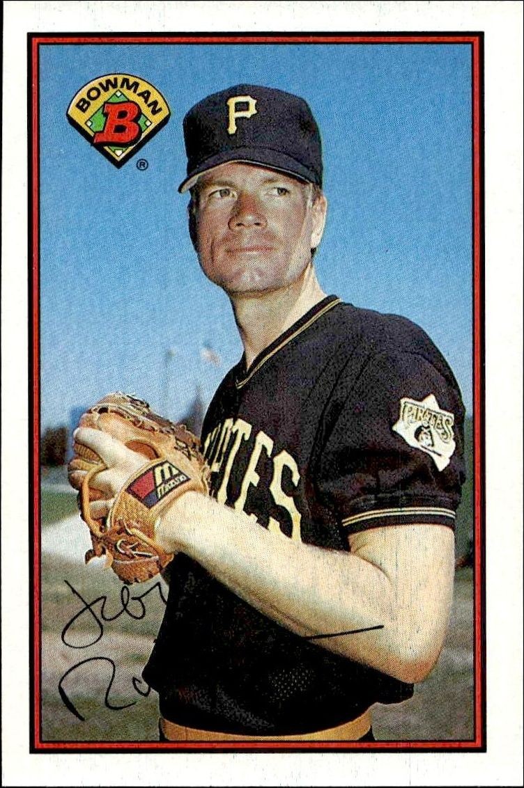 1989 Bowman Jeff Robinson #410 trading card