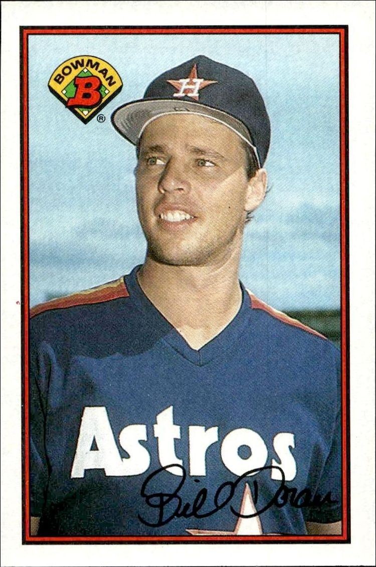 1989 Bowman Bill Doran #329 trading card