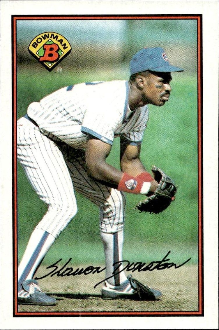 1989 Bowman Shawon Dunston #294 trading card
