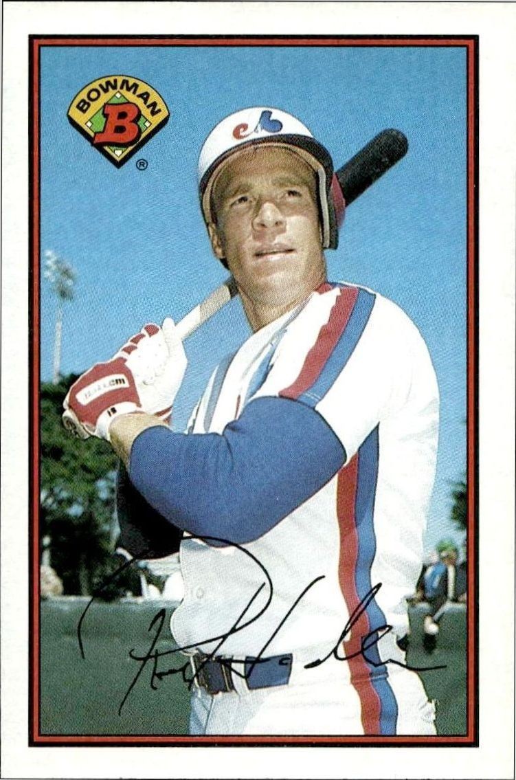 1989 Bowman Rex Hudler #364 trading card