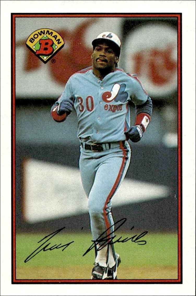 1989 Bowman Rock Raines #369 trading card