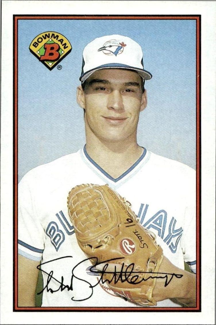 1989 Bowman Todd Stottlemyre #242 trading card