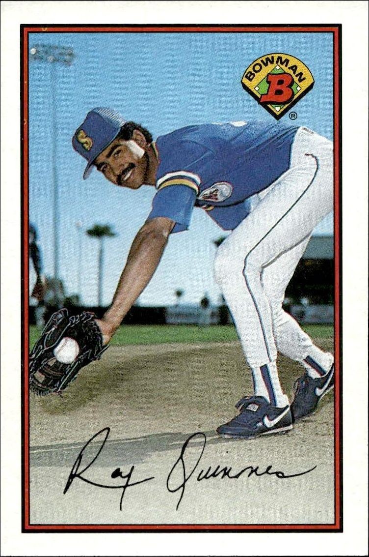 1989 Bowman Rey Quinones #213 trading card