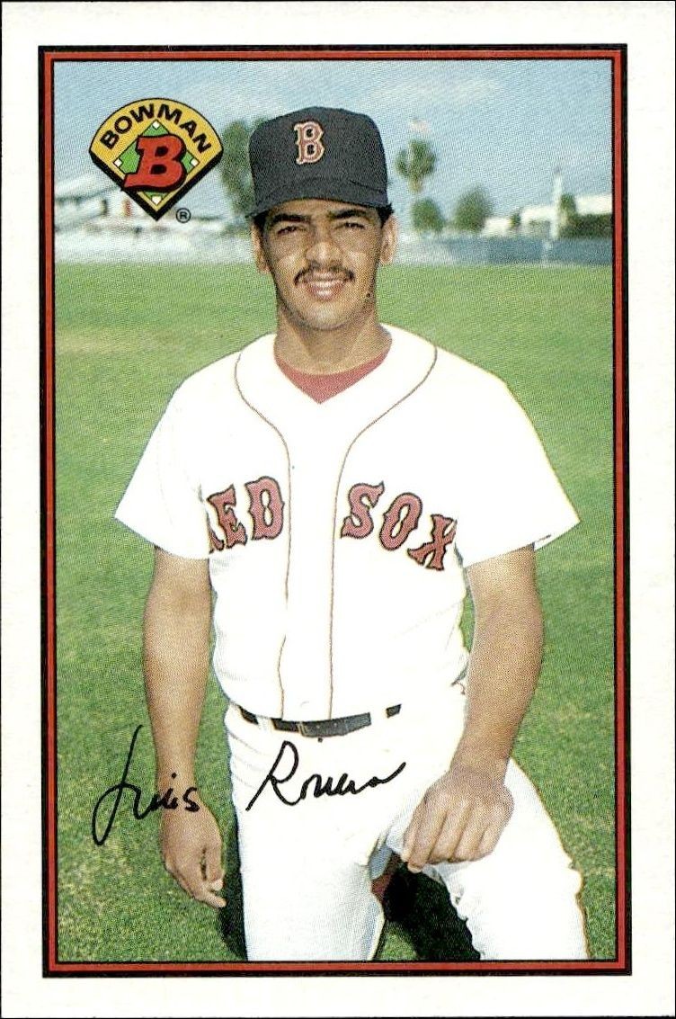 1989 Bowman Luis Rivera #29 trading card