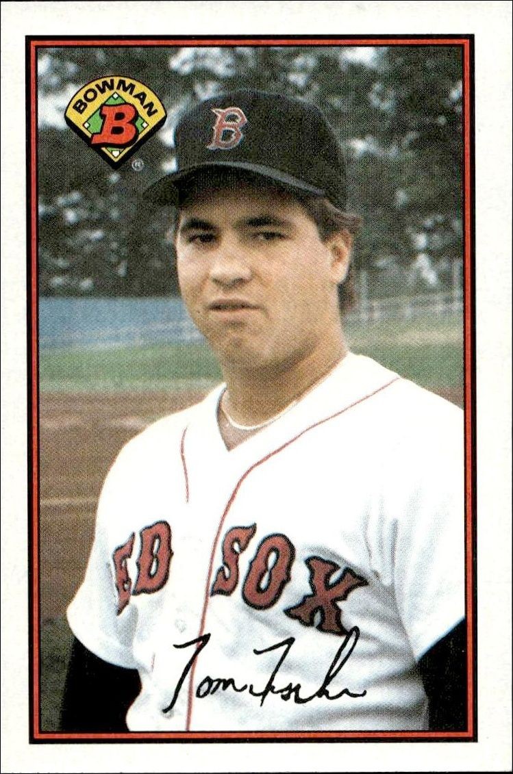 1989 Bowman Tom Fischer #20 trading card