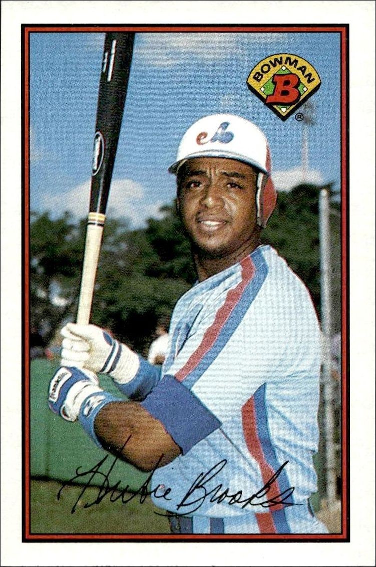 1989 Bowman Hubie Brooks #367 trading card