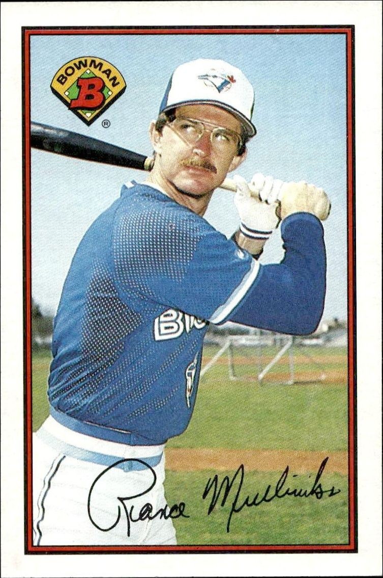 1989 Bowman Rance Mulliniks #250 trading card