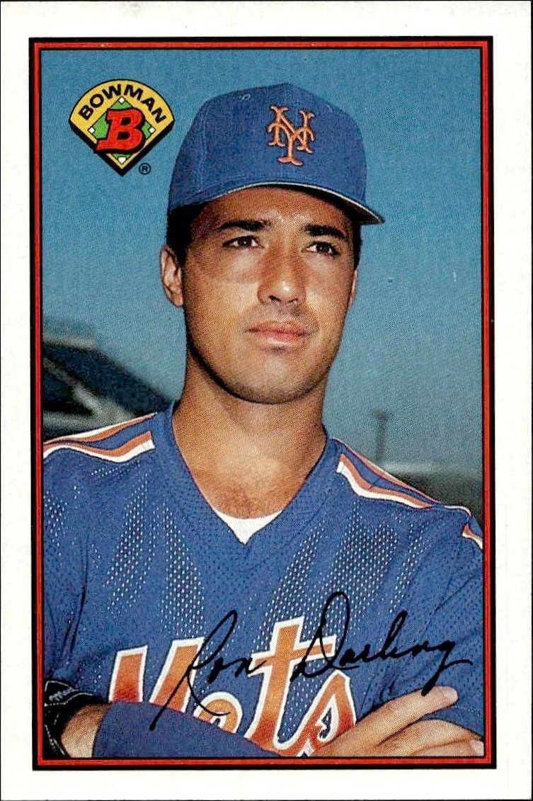 1989 Bowman Ron Darling #372 trading card