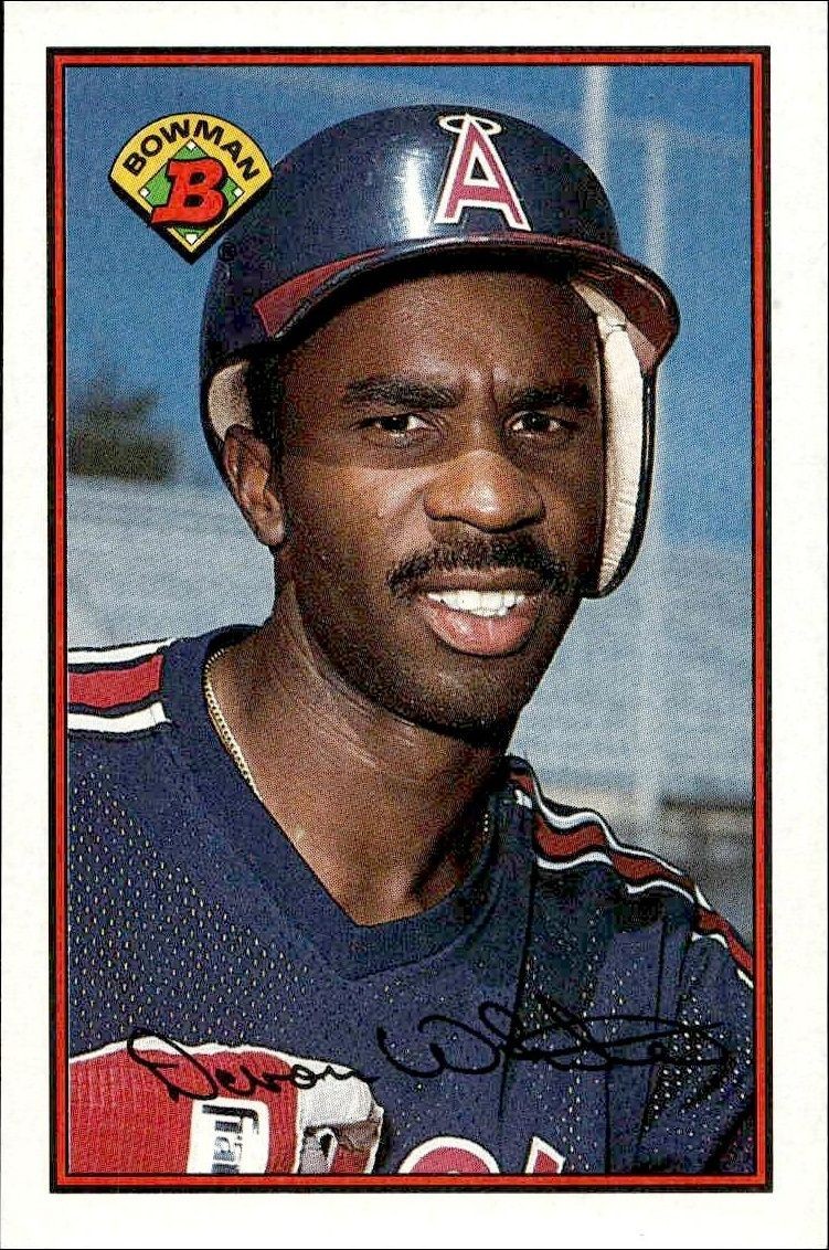 1989 Bowman Devon White #54 trading card