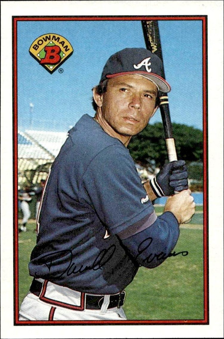 1989 Bowman Darrell Evans #275 trading card