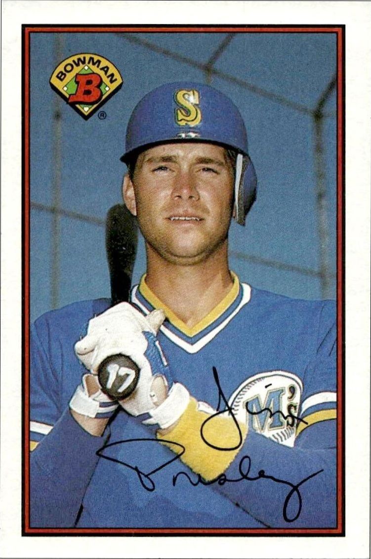 1989 Bowman Jim Presley #214 trading card