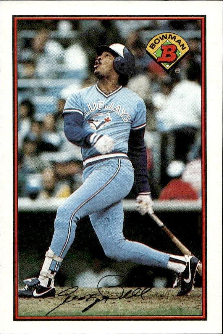 1989 Bowman George Bell #256 trading card