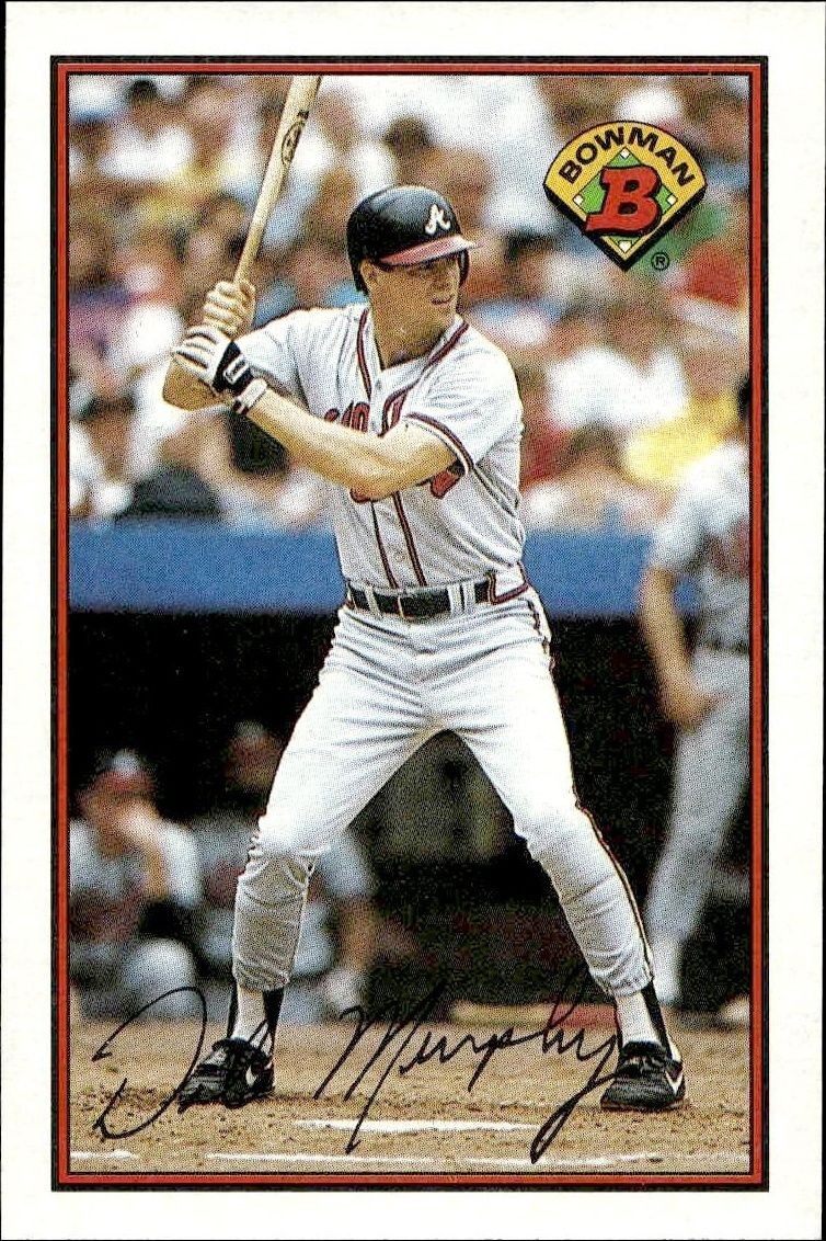 1989 Bowman Dale Murphy #276 trading card