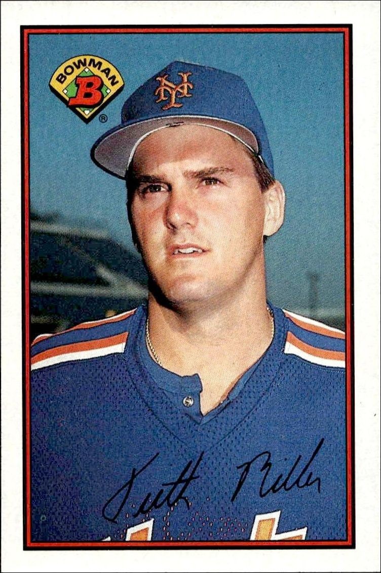1989 Bowman Keith Miller #380 trading card