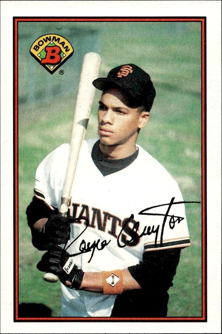 1989 Bowman Royce Clayton #472 trading card
