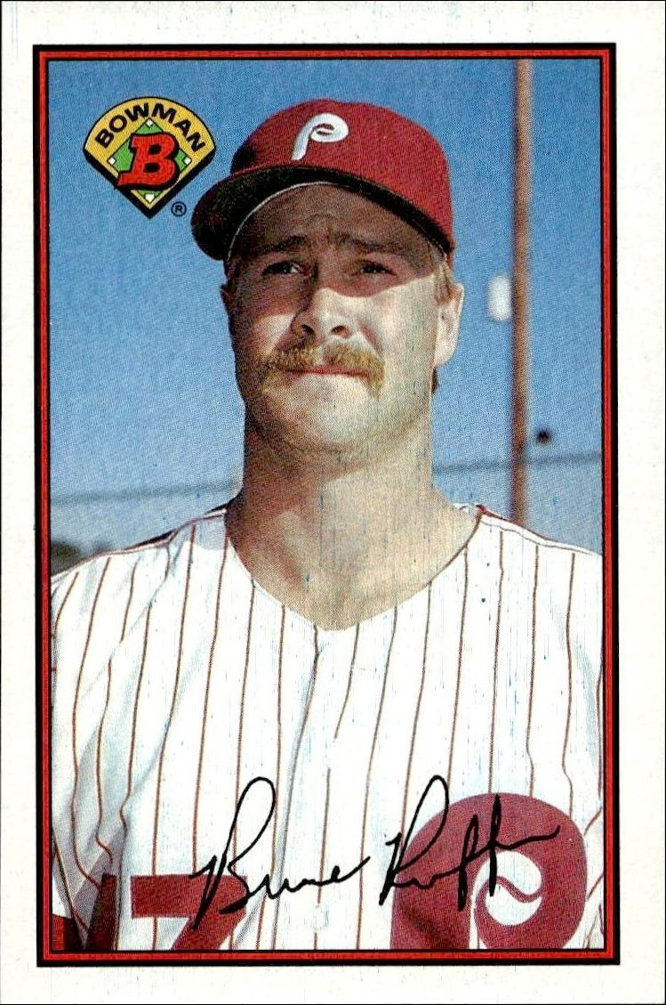 1989 Bowman Bruce Ruffin #393 trading card