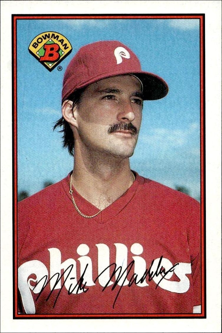1989 Bowman Mike Maddux #391 trading card