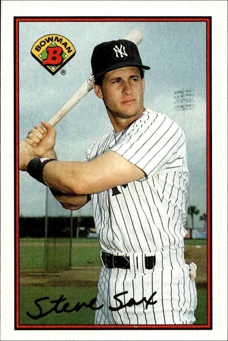 1989 Bowman Steve Sax #178 trading card