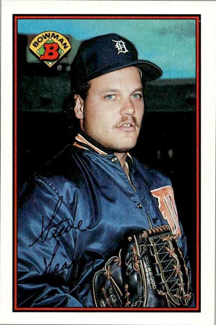 1989 Bowman Steve Searcy #95 trading card
