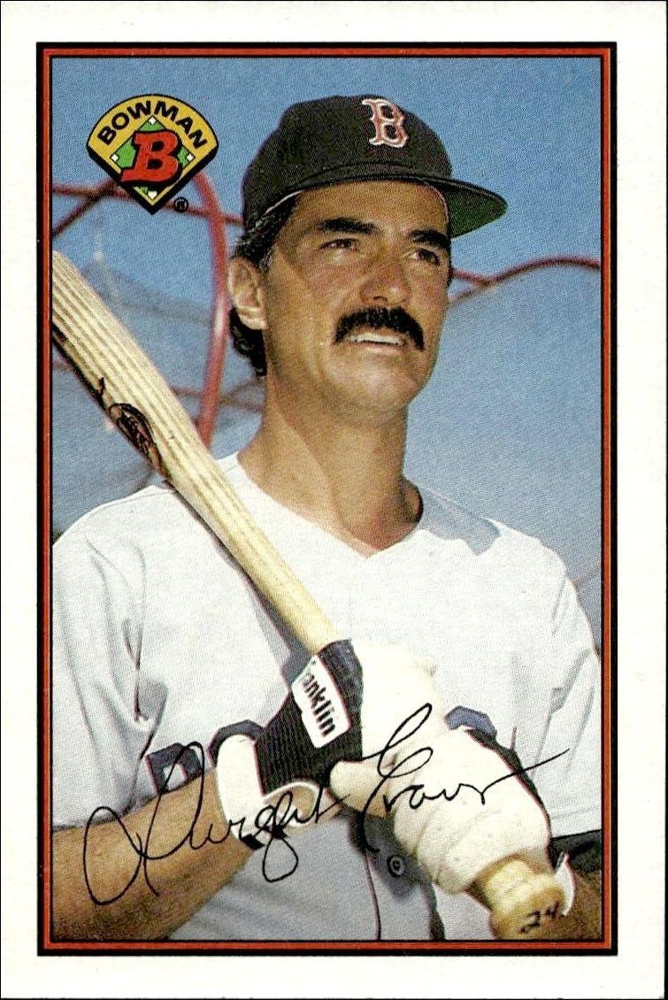 1989 Bowman Dwight Evans #35 trading card