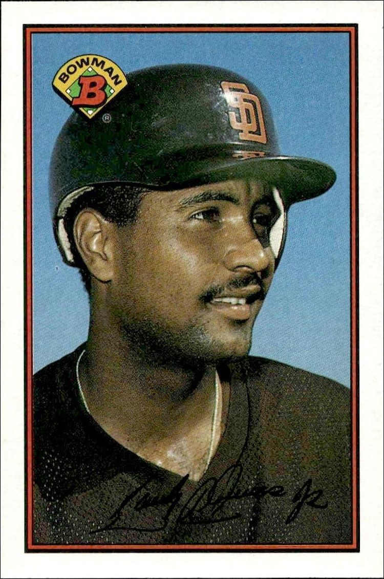 1989 Bowman Sandy Alomar, Jr. #454 trading card