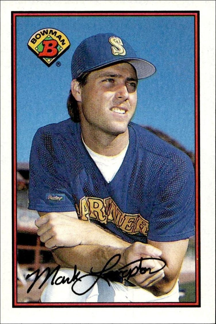 1989 Bowman Mark Langston #205 trading card