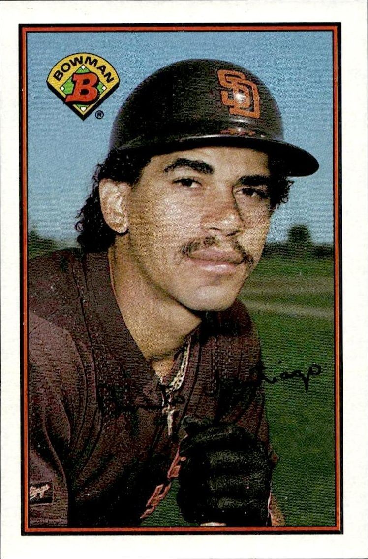 1989 Bowman Benny Santiago #453 trading card