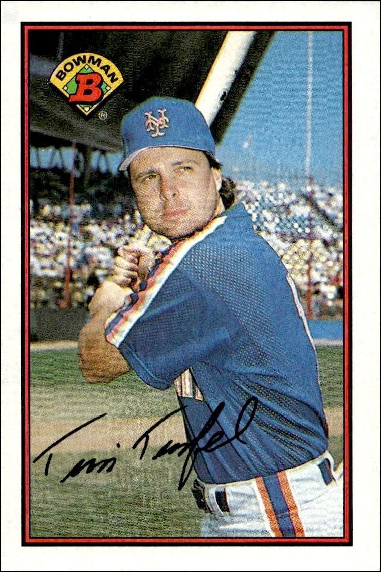 1989 Bowman Tim Teufel #382 trading card