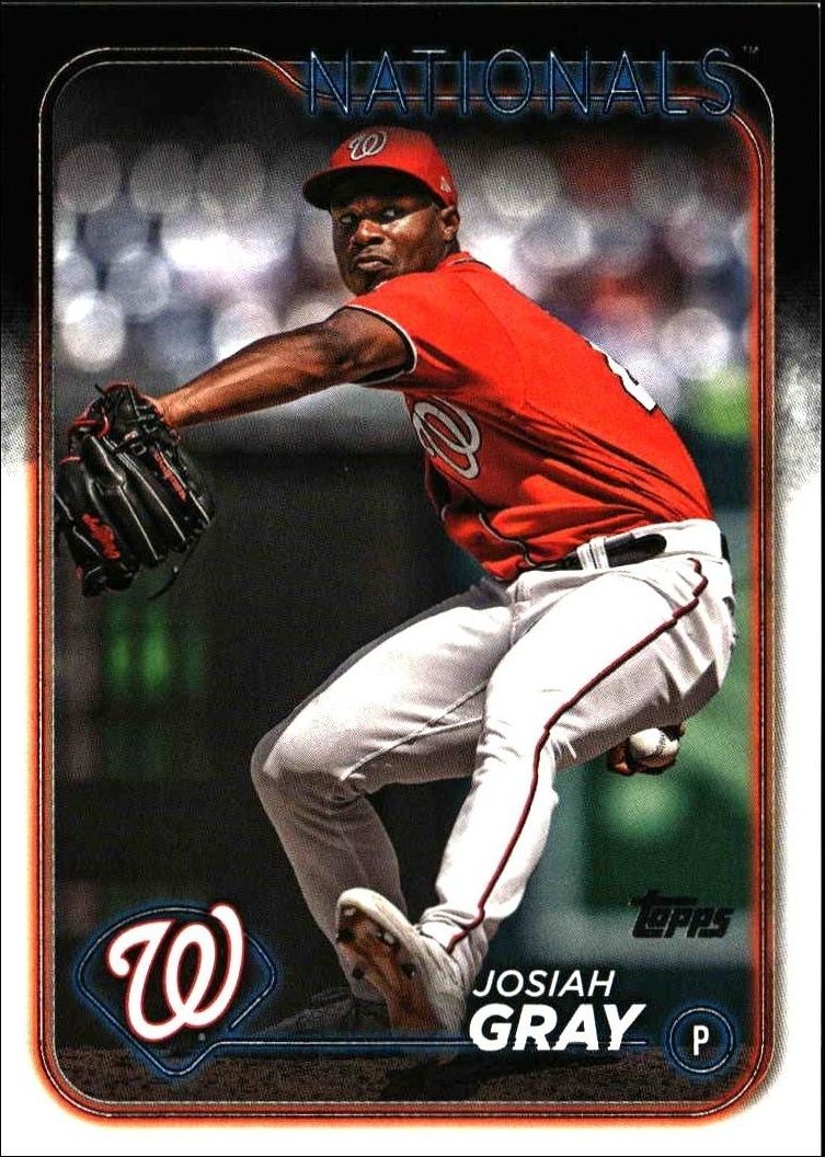 2024 Topps Series 2 Josiah Gray #402 trading card