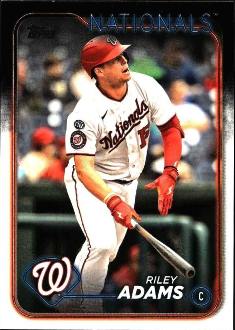 2024 Topps Series 2 Riley Adams #395 trading card