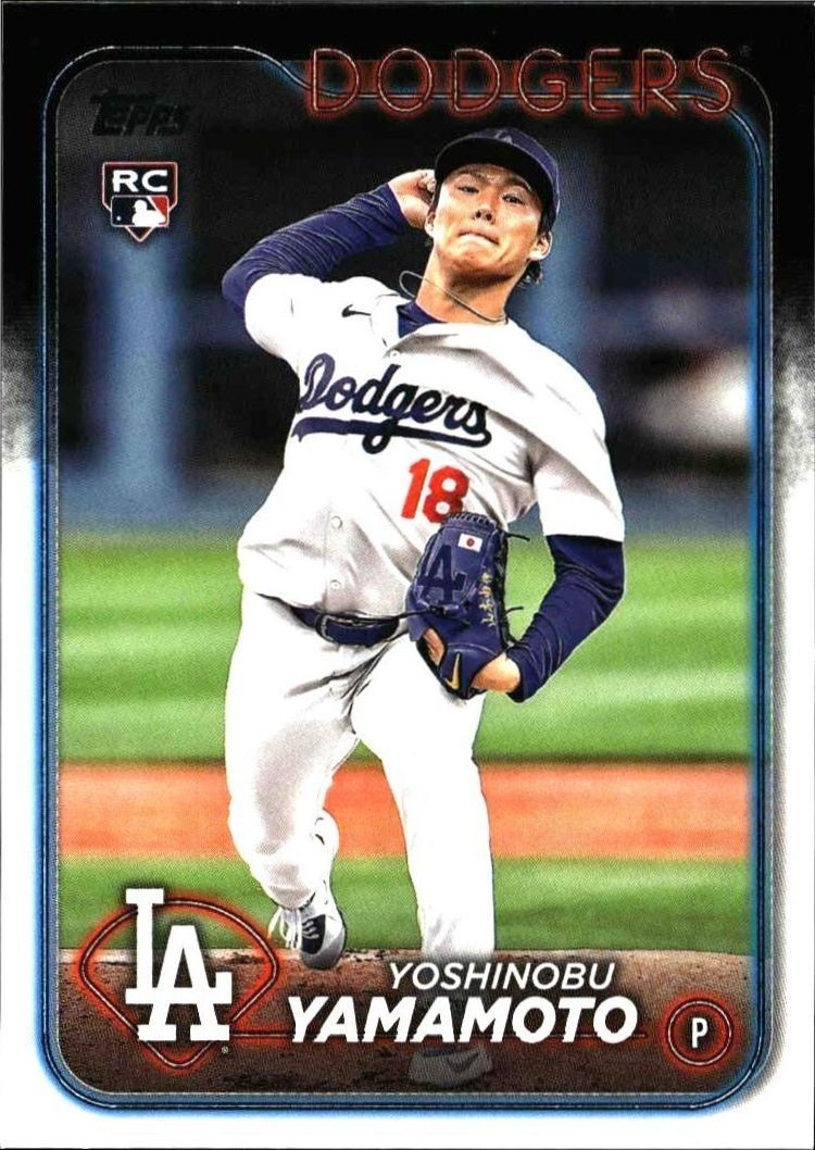2024 Topps Series 2 Yoshinobu Yamamoto #553 trading card