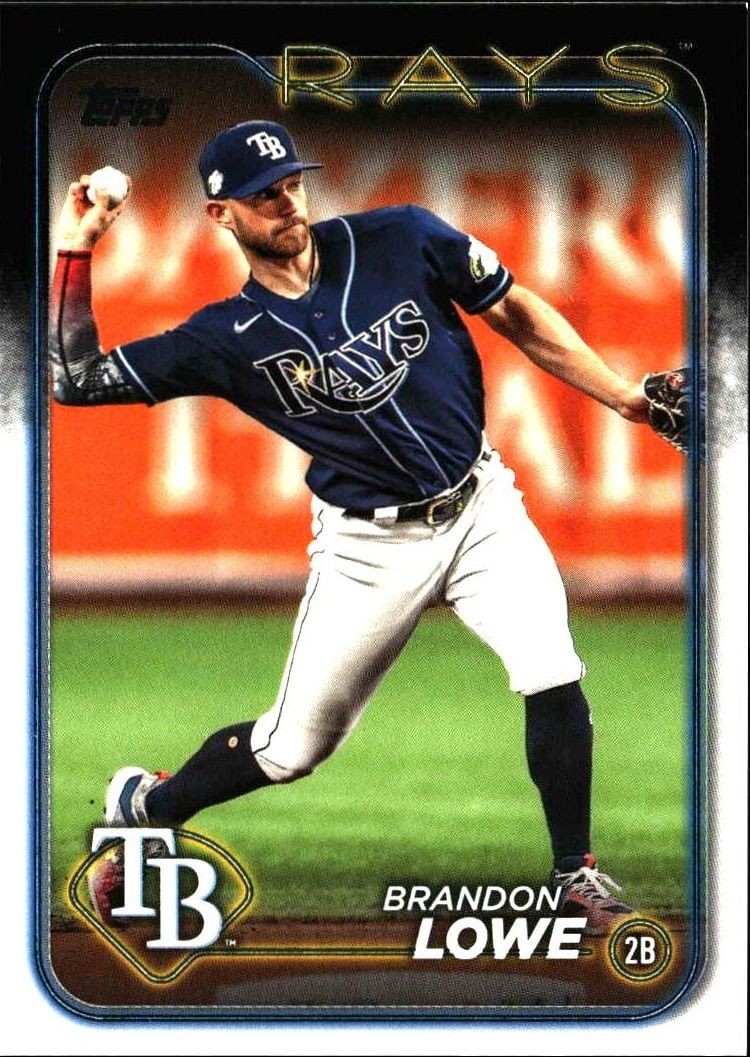 2024 Topps Series 2 Brandon Lowe #430 trading card