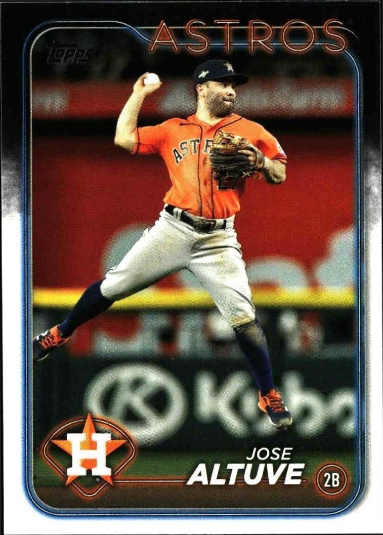 2024 Topps Series 2 Jose Altuve #700 trading card