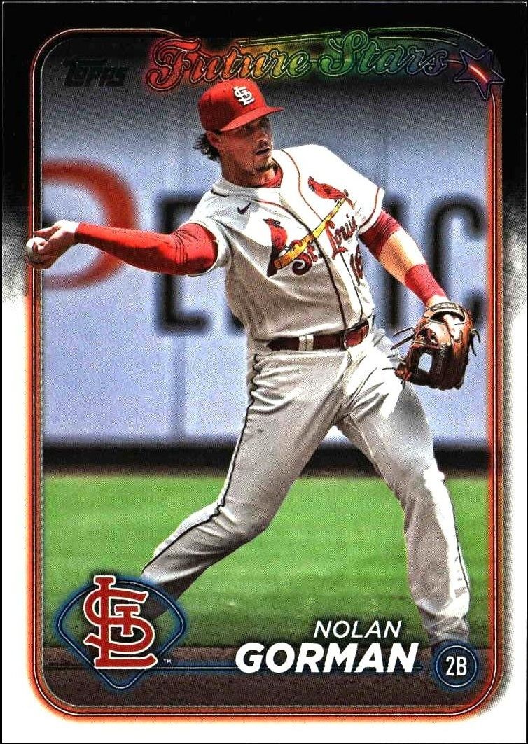 2024 Topps Series 2 Nolan Gorman #591 trading card