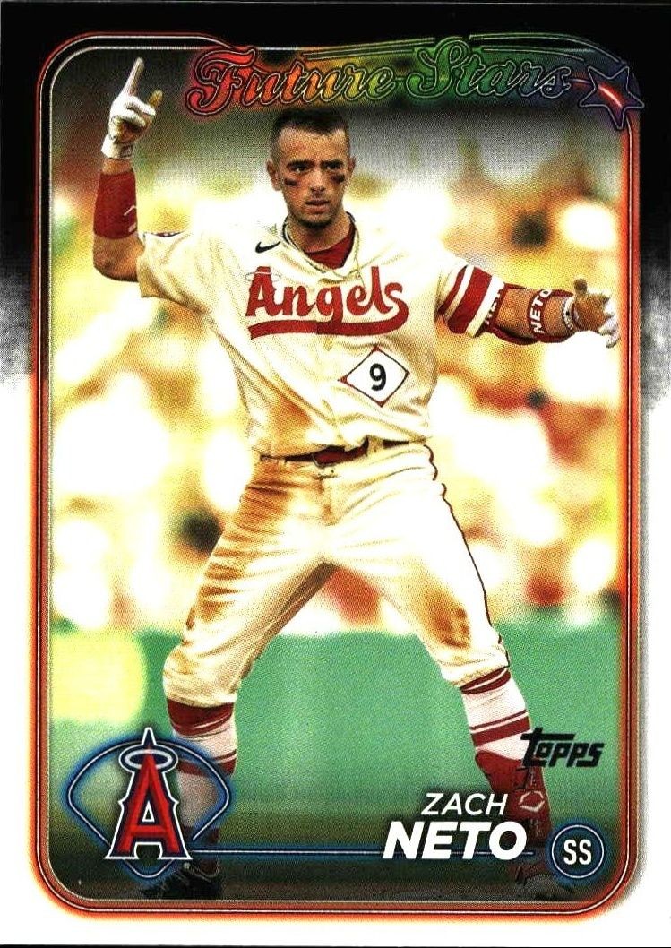 2024 Topps Series 2 Zach Neto #545 trading card