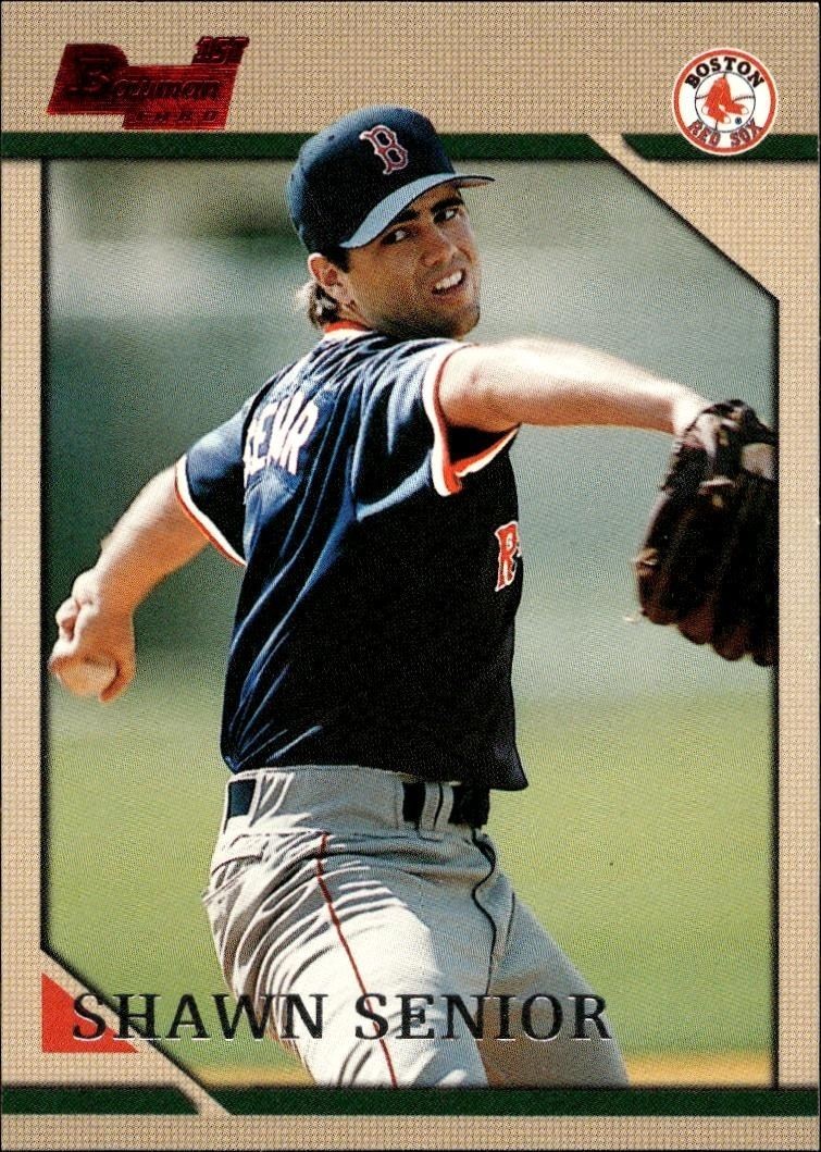 1996 Bowman Shawn Senior #118 trading card