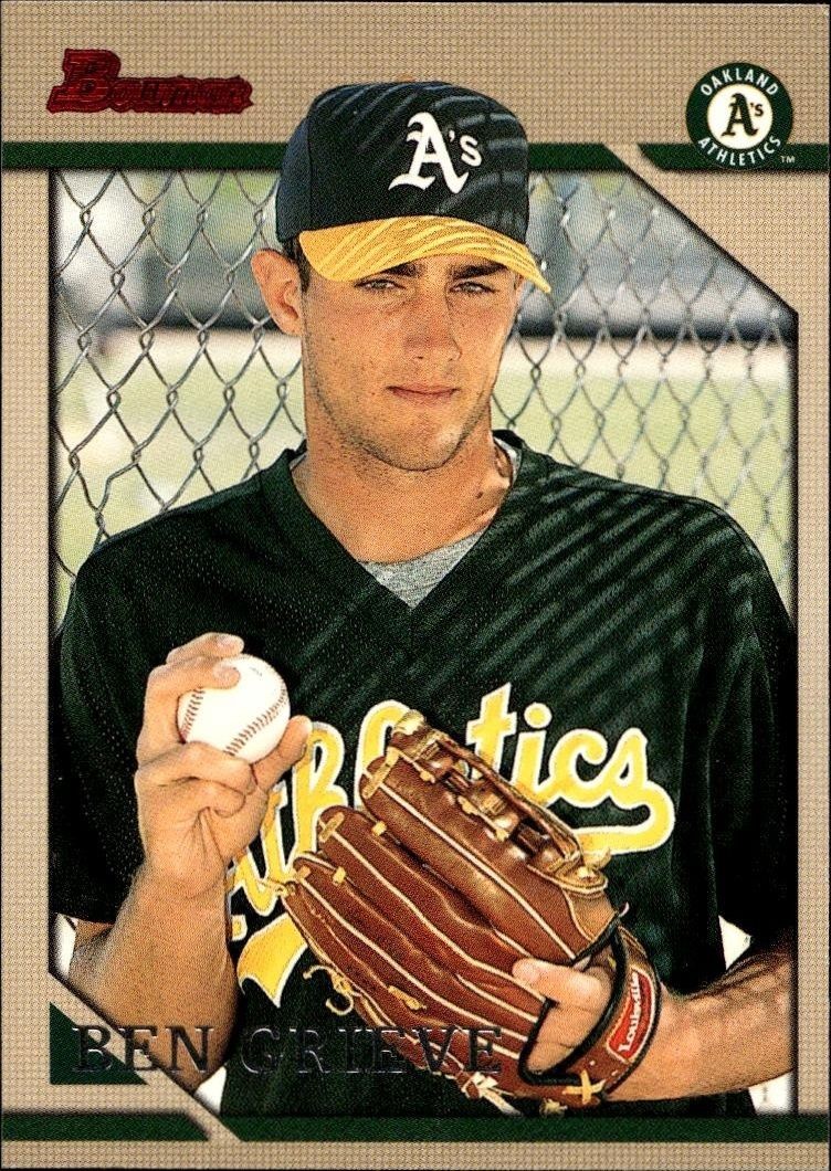 1996 Bowman Ben Grieve #187 trading card
