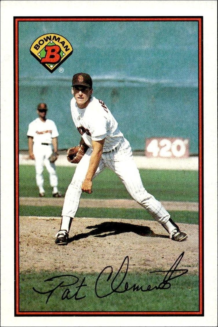 1989 Bowman Pat Clements #452 trading card