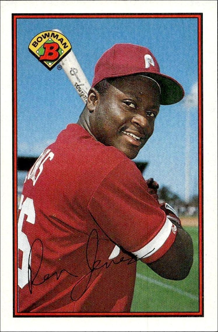 1989 Bowman Ron Jones #407 trading card