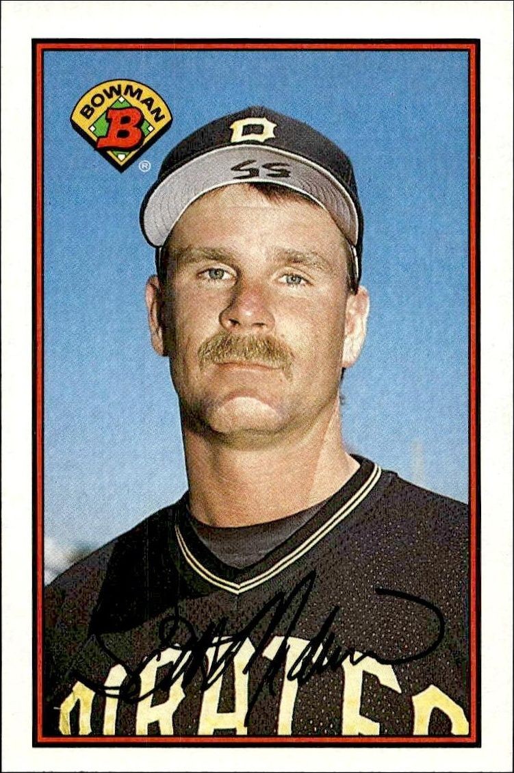 1989 Bowman Scott Medvin #412 trading card