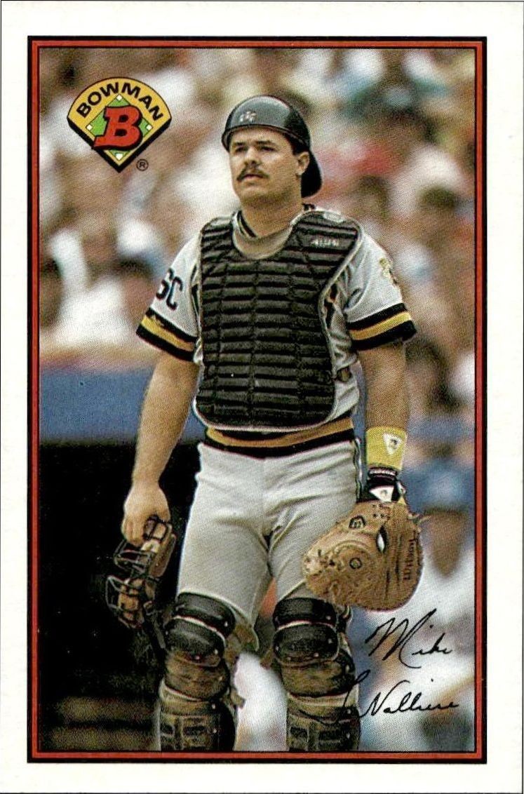 1989 Bowman Mike LaValliere #417 trading card