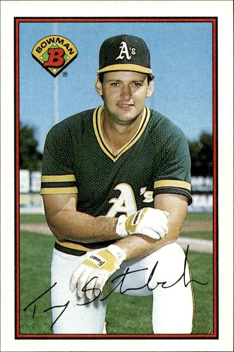 1989 Bowman Terry Steinbach #193 trading card
