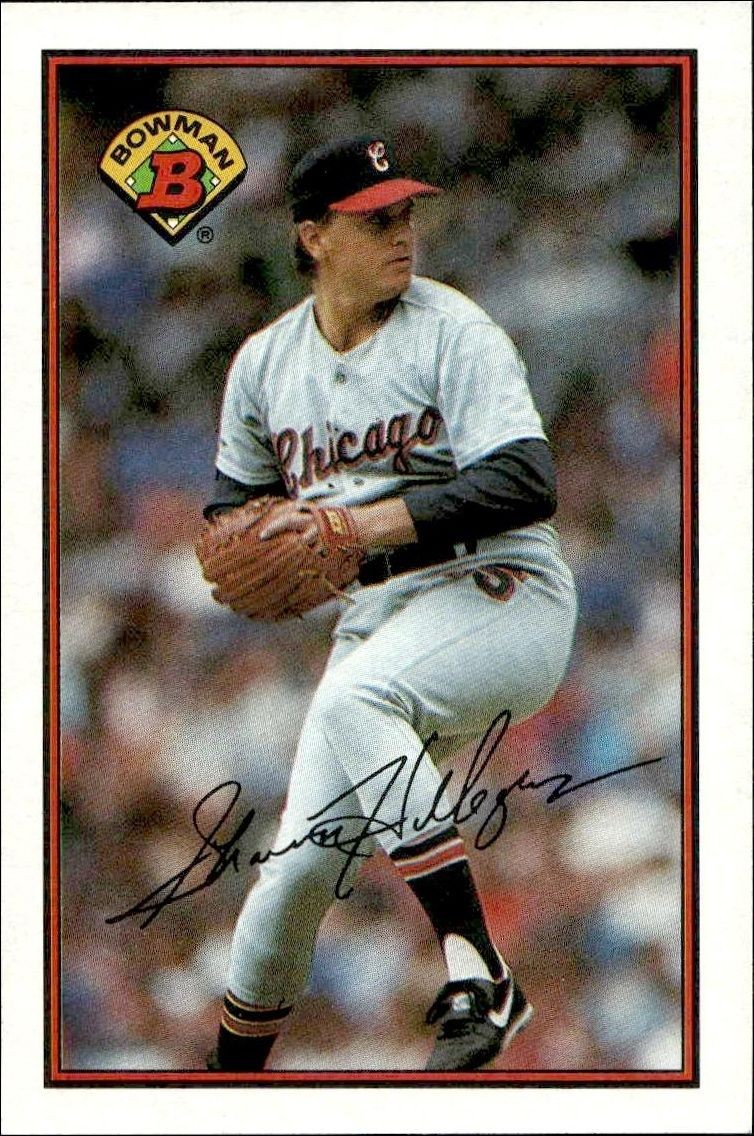 1989 Bowman Shawn Hillegas #58 trading card